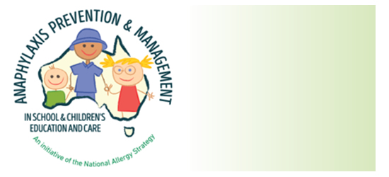 Anaphylaxis prevention and management in school and childrens education and care CEC project