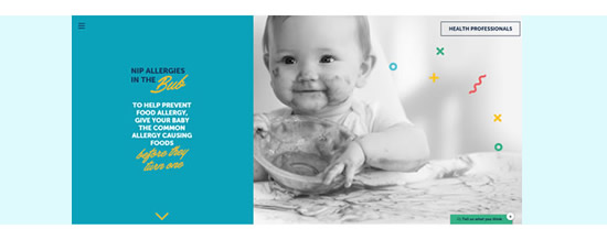 Food allergy prevention project (Nip allergies in the Bub)