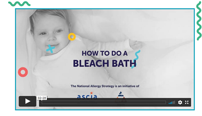 Bleach baths