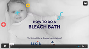 eczema how to do bleach baths